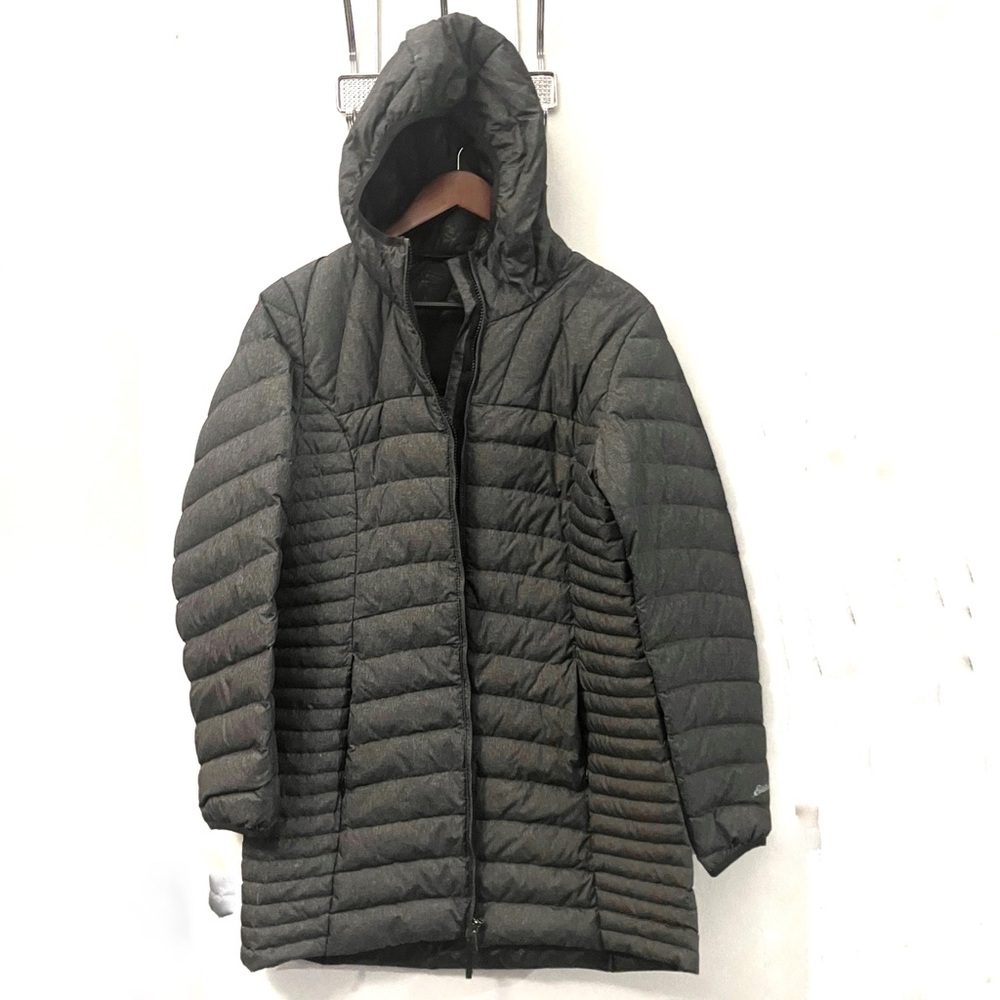 ***FINAL PRICE***New Eddie Bauer goose down long parka winter jacket size large